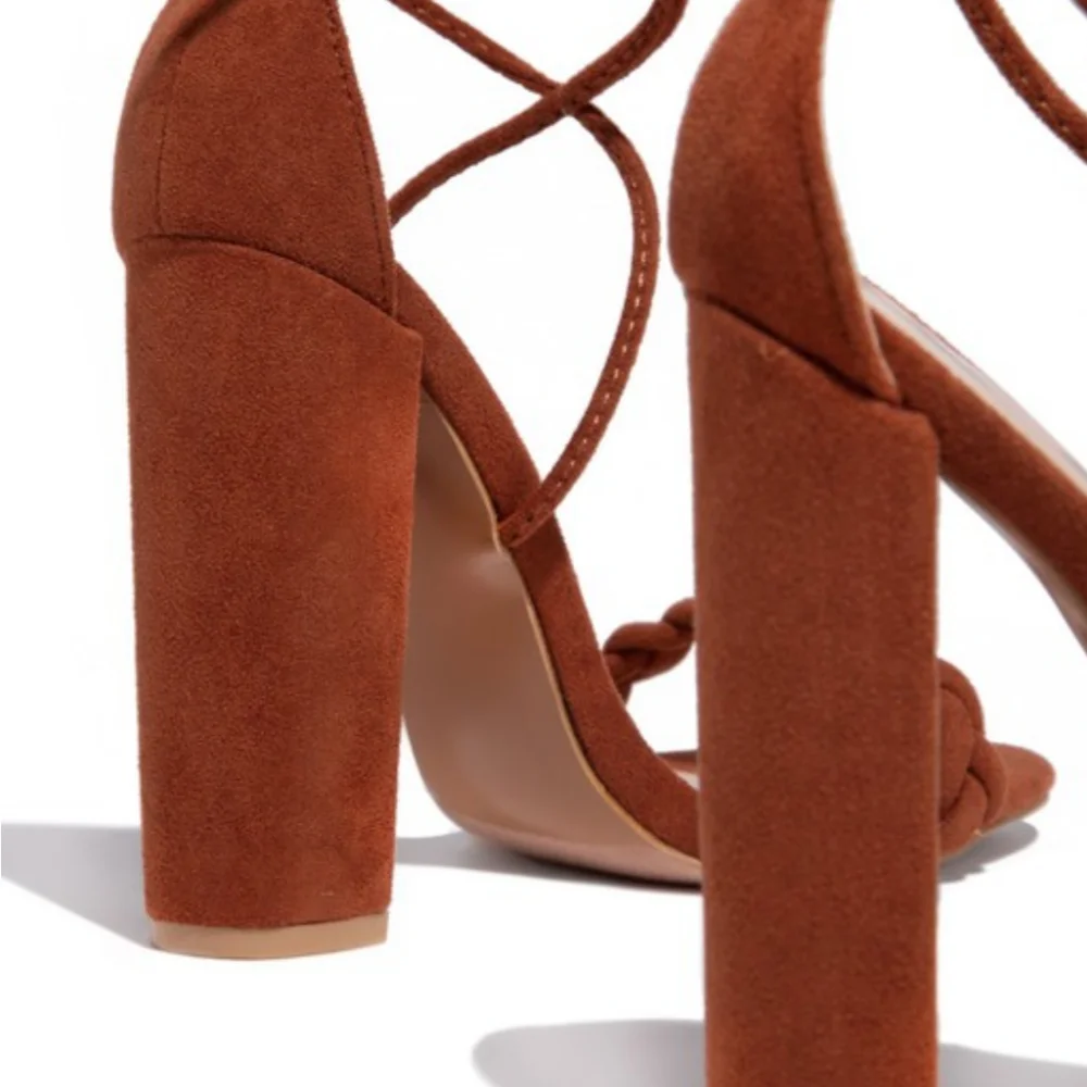 So Me 4-inch heels Camel - Picture 2 of 2